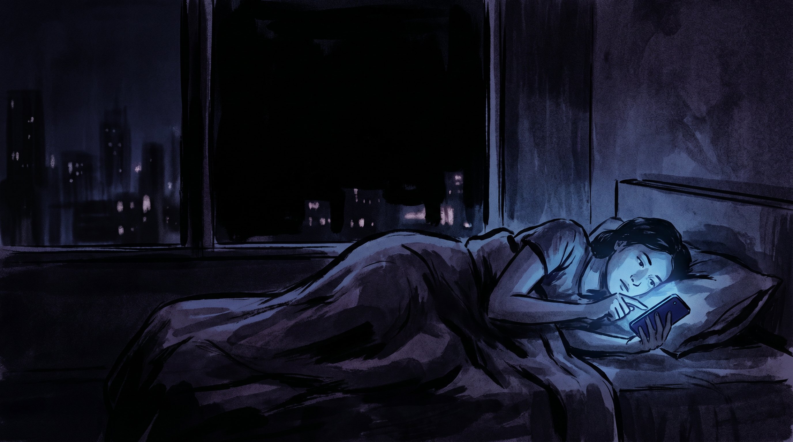 夜晚的数字焦虑