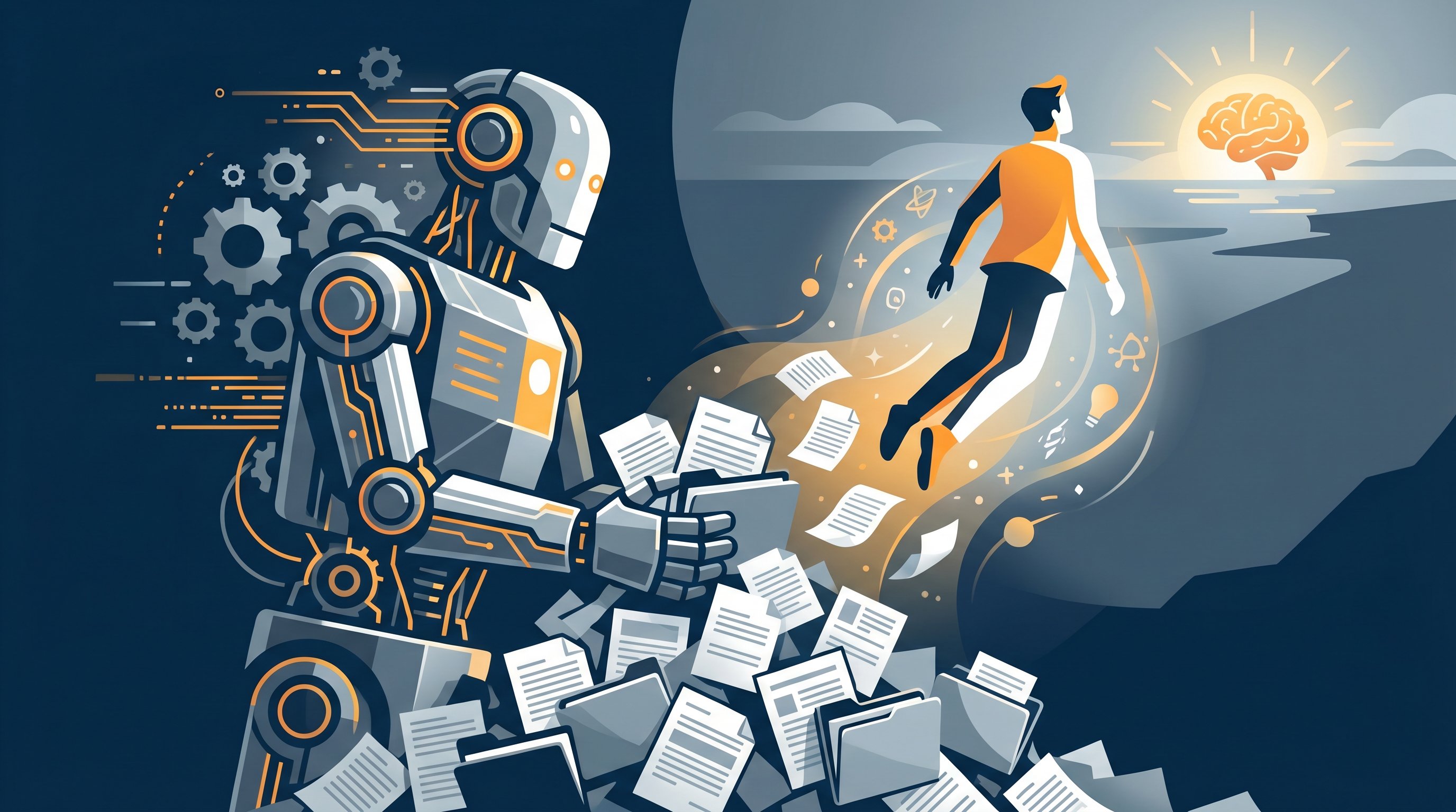 机器拿回机器的活