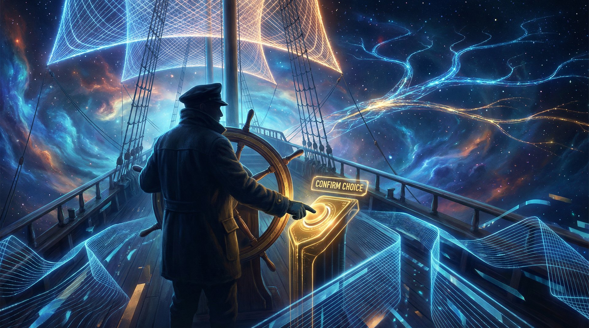人类的荣耀:做那个按下确认键的舵手