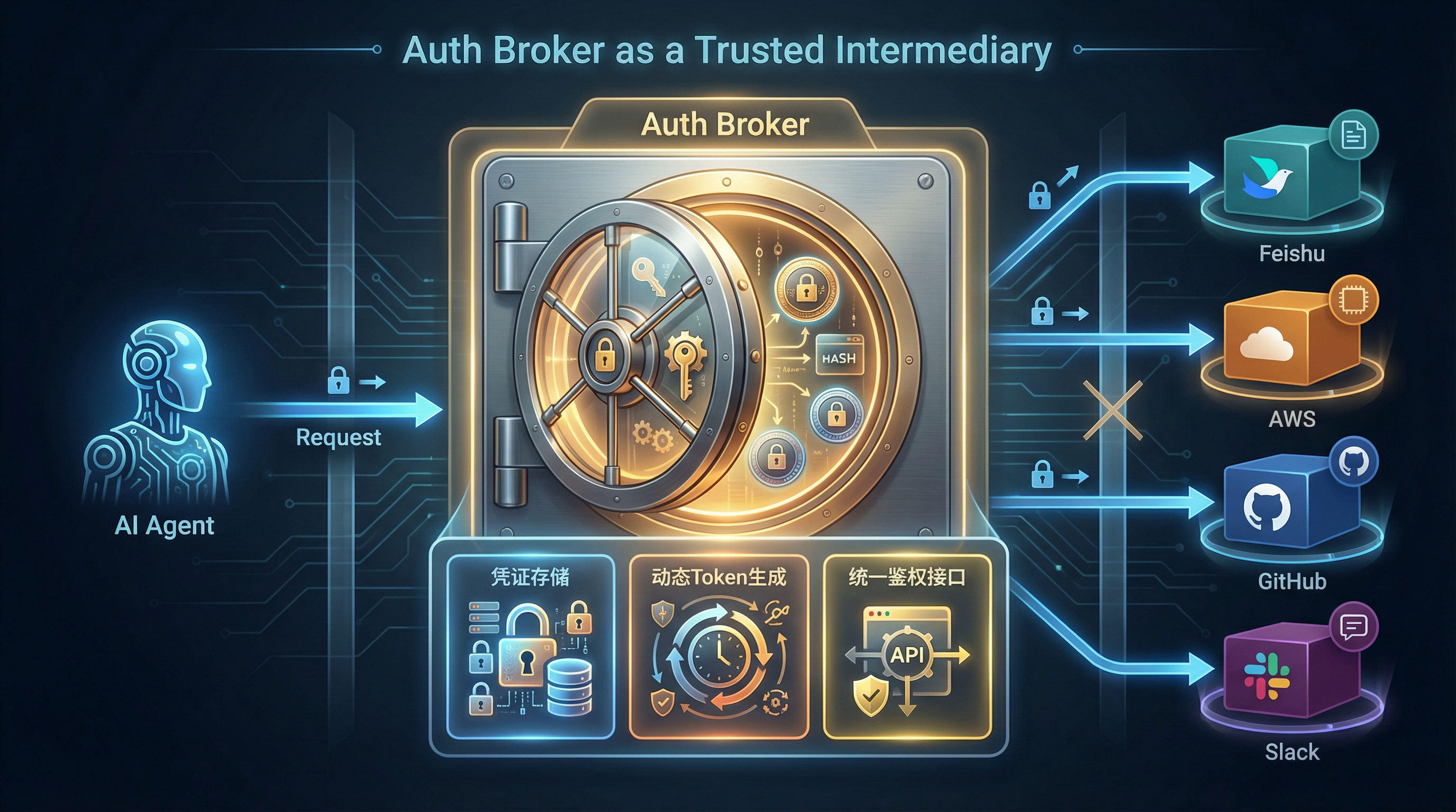 Auth Broker：授信中转站的工作流程